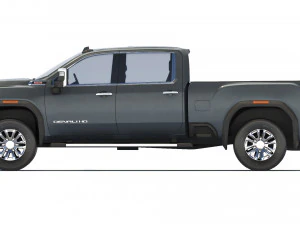 GMC Sierra 2500HD Denali 2020 3D Model