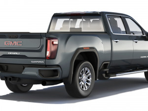 GMC Sierra 2500HD Denali 2020 3D Model