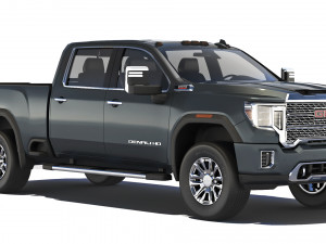 GMC Sierra 2500HD Denali 2020 3D Model