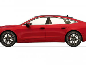 Audi A7 Sportback 2018 3D Model