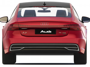 Audi A7 Sportback 2018 3Dモデル
