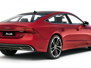 Audi A7 Sportback 2018 3Dモデル
