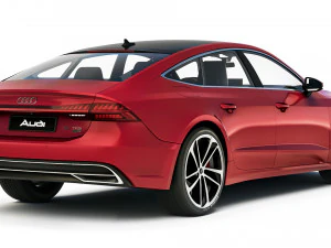 Audi A7 Sportback 2018 3D Model