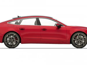 Audi A7 Sportback 2018 3D Model