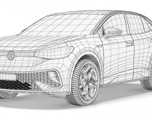Volkswagen ID5 PRO 2022 3D Model