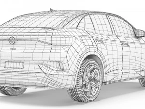 Volkswagen ID5 PRO 2022 3D Model