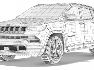 Jeep Compass 2022 3D Model