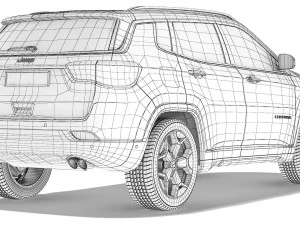 Jeep Compass 2022 3D Model
