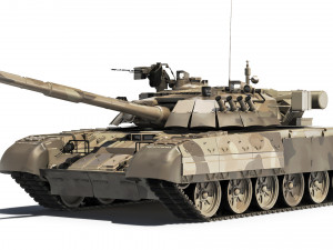 Tank T-80UD 2012 3D-Modell