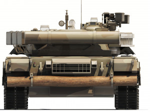 Tank T-80UD 2012 3D 모델