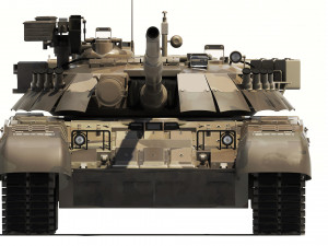 Tank T-80UD 2012 3D 모델