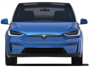 Tesla Model X 2021 Modelo 3D