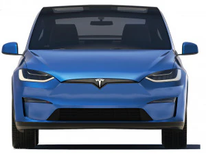 Tesla Model X 2021 3D Model