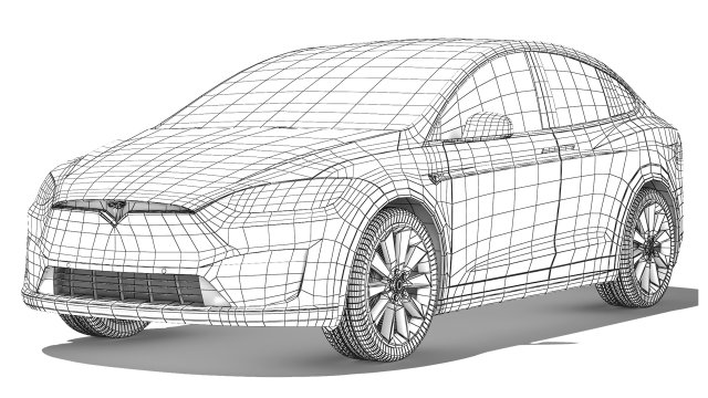 Tesla model x restyling shop