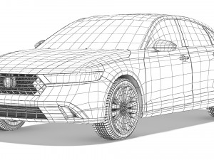 Honda Accord 2024 3Dモデル