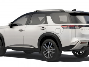 Nissan Pathfinder 2022 3D 모델