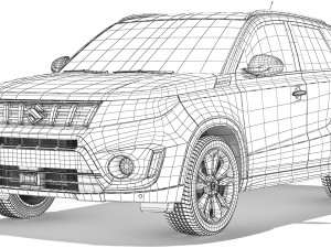 Suzuki Vitara 2019 Model 3D