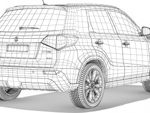 Suzuki Vitara 2019 Model 3D