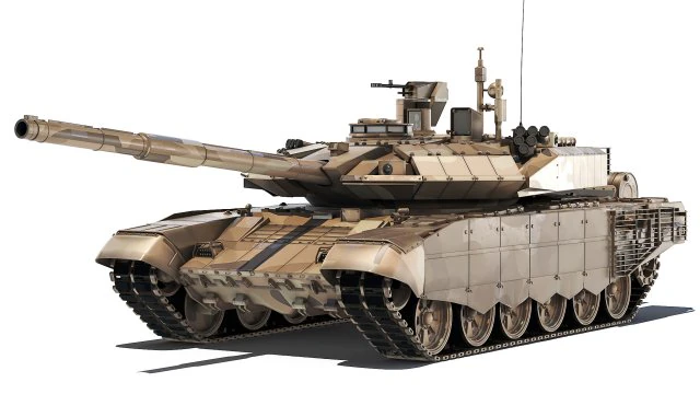 Tank T-90SM 2020 3D Model .c4d .max .obj .3ds .fbx .stl .blend 