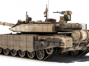 Tank T-90SM 2020 3D Model