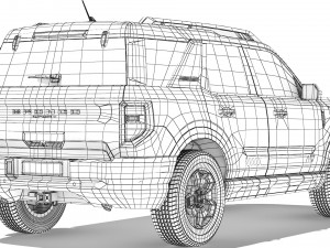 Fard Branco Sport First Edition 2021 3D Model