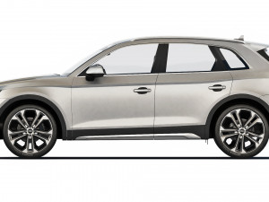 Audi Q5 Advanced 2022 Modèle 3D