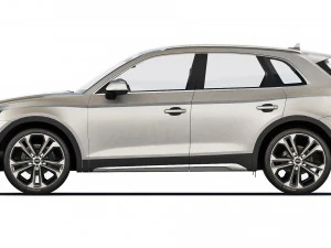 Audi Q5 Advanced 2022 3D Model