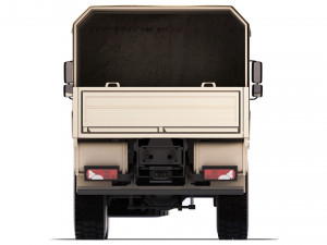 Mercedes-Benz Zetros 3042 tarpaulin body 2019 3D 模型