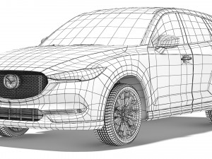 Mazda CX-5 2017 3D 모델