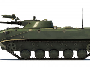 BMD-1 1970 Modelo 3D