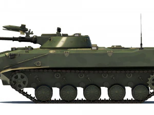 BMD-1 1970 3D Model