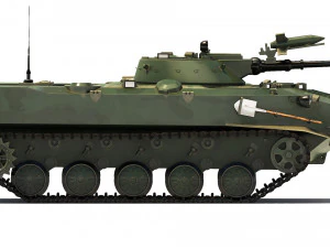 BMD-1 1970 3D Model