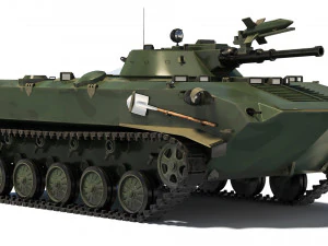 BMD-1 1970 3D Model