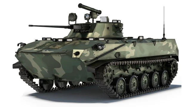 BMD-2 1985 3D Model .c4d .max .obj .3ds .fbx .stl .blend 