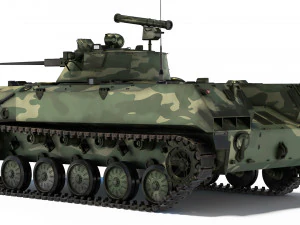 BMD-2 1985 3D Model