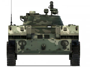 BMD-2 1985 3D Model