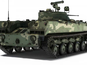 BMD-2 1985 3D Model