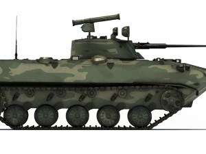 BMD-2 1985 3D Model