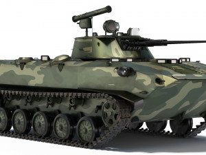 BMD-2 1985 Model 3D