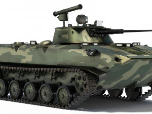 BMD-2 1985 3D Model