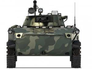 BMD-2 1985 3D Model