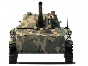 SPH 2S9 Nona 1979 3D Model