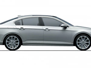 Volkswagen Passat B8 FL2020 Modello 3D