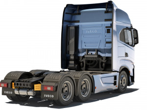Iveco S-Way 570 6x2 2022 3D Model