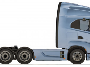 Iveco S-Way 570 6x2 2022 3D Model