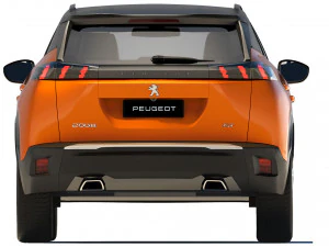 Peugeot 2008 GT 2020 3D Model
