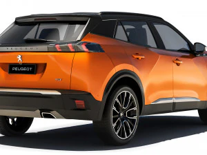 Peugeot 2008 GT 2020 3D Model