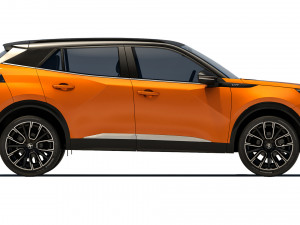 Peugeot 2008 GT 2020 3D 模型