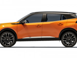 Peugeot 2008 GT 2020 3D 模型