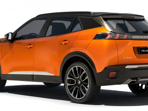 Peugeot 2008 GT 2020 3D Model